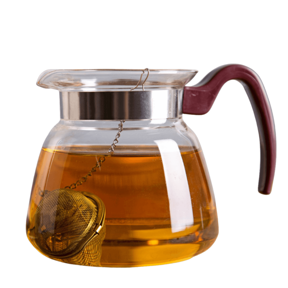 Te infuser i en tekande med te