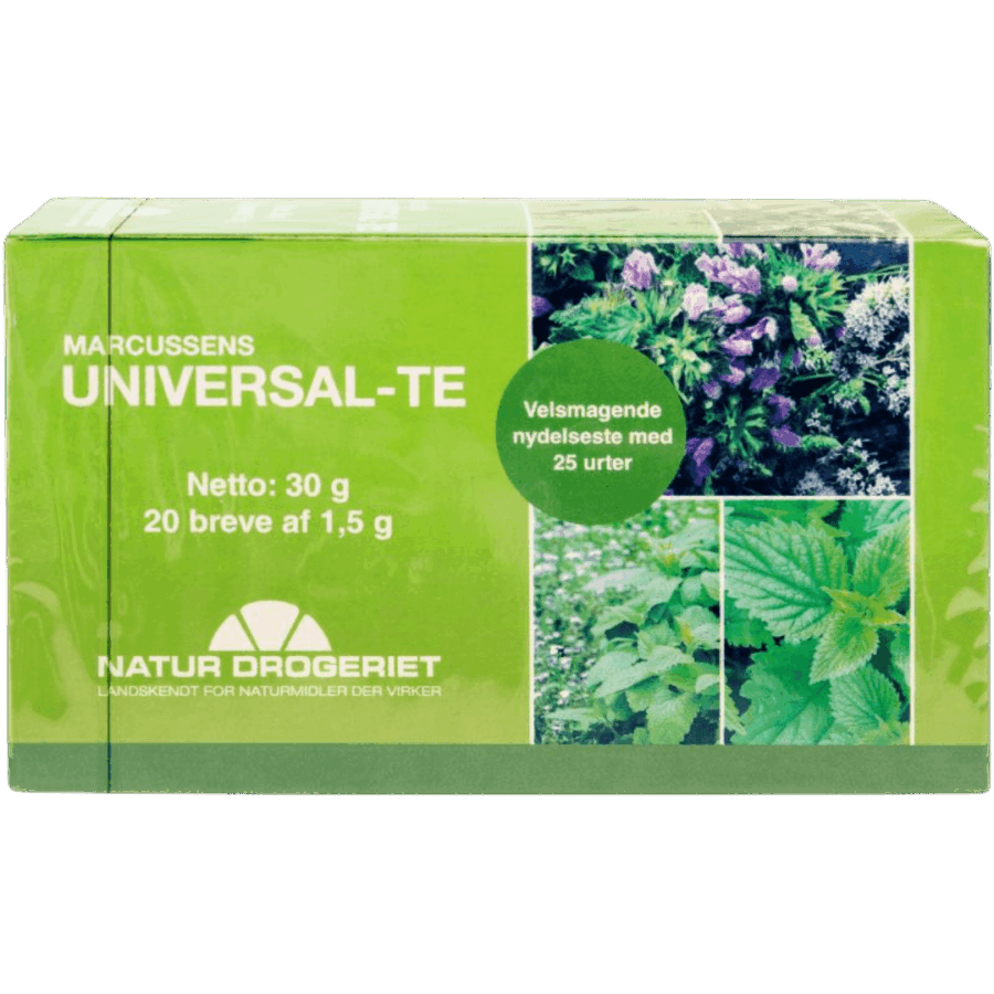 Marcussens Universal tebreve fra Natur Drogeriet