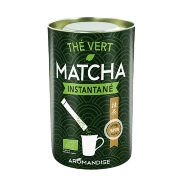 Grøn Matcha te sticks i dåse
