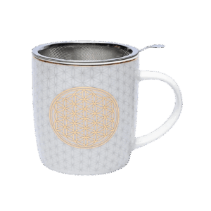 Te krus med Livets blomst