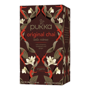 Pukka Te, Original Chai i en æske med 20 kopper te