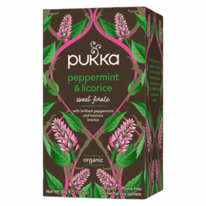 Pukka Peppermint og Licorice te