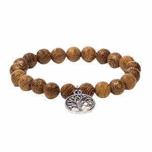 Wenge armbånd med elastik