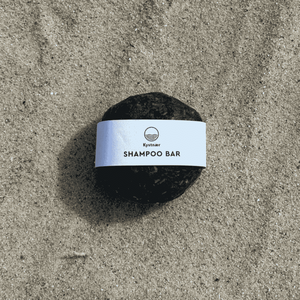 Aktiv kul shampoo bar fra Kystnær