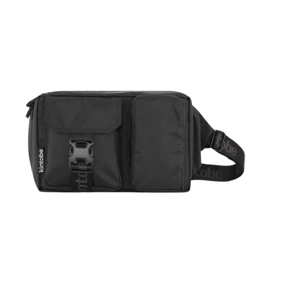 Kintobe Jet black bumbags