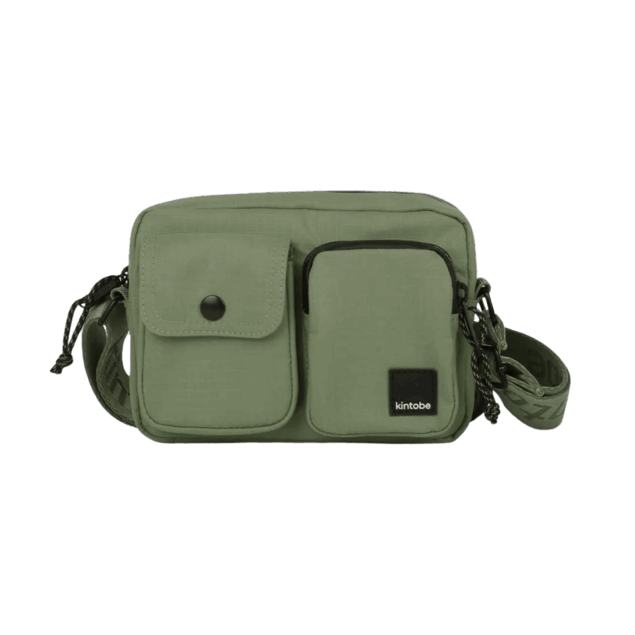 Kintobe Cross-Body Bag Olive Leaf