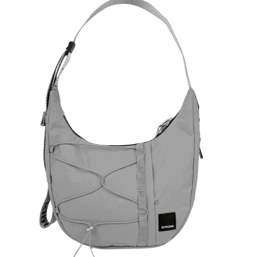 Kintobe HAZE Cross-body bag i Chrome Grey