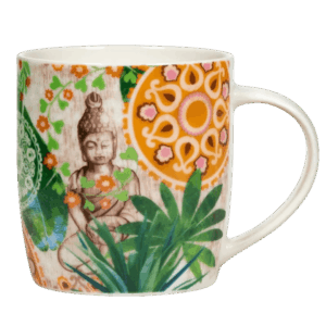 Njordisk Te krus med Budda Paradise uden låg