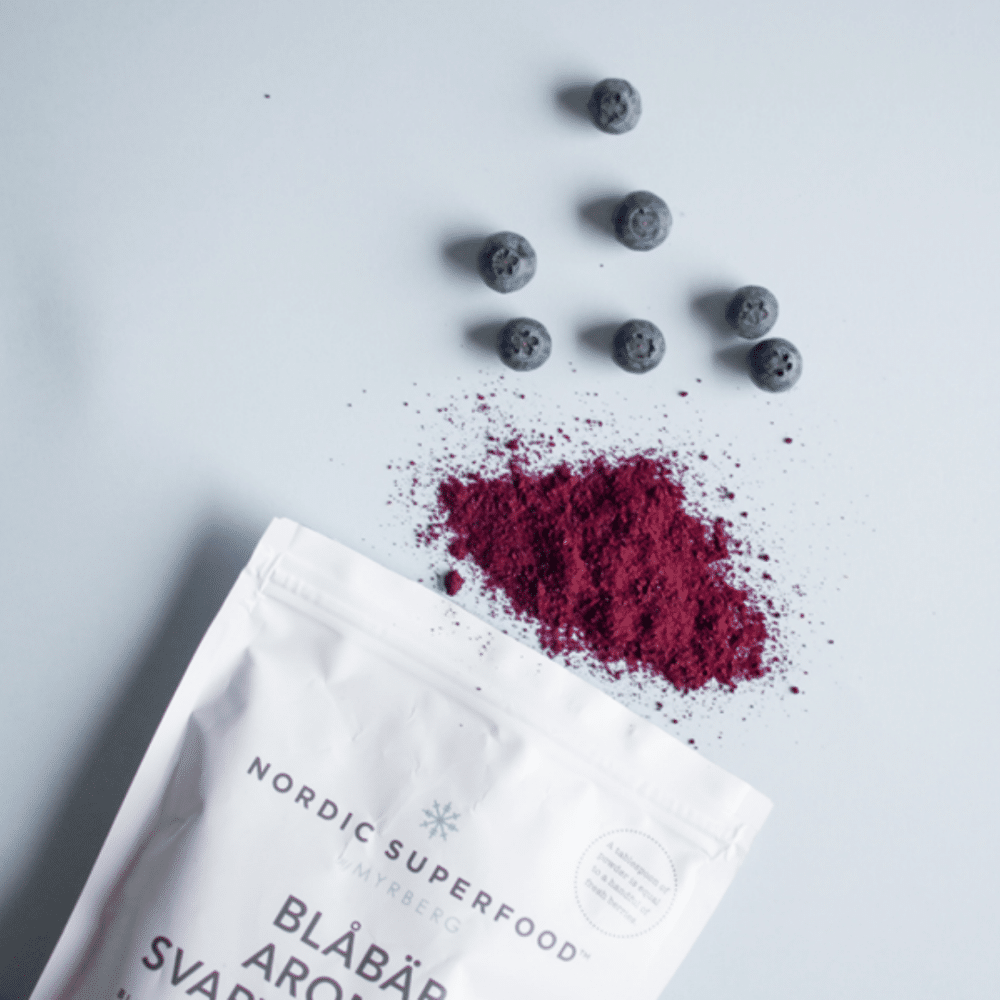 Nordic Superfood Blueberry pulver