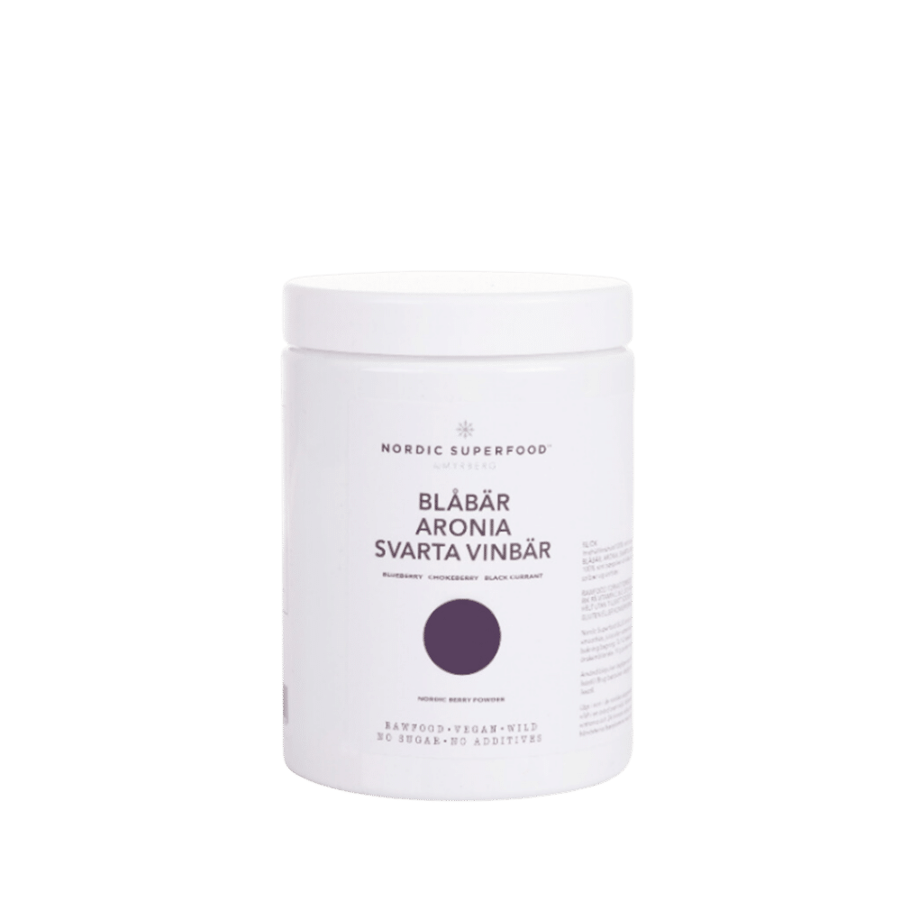 Nordic Superfood, Blueberry pulver 300 gram