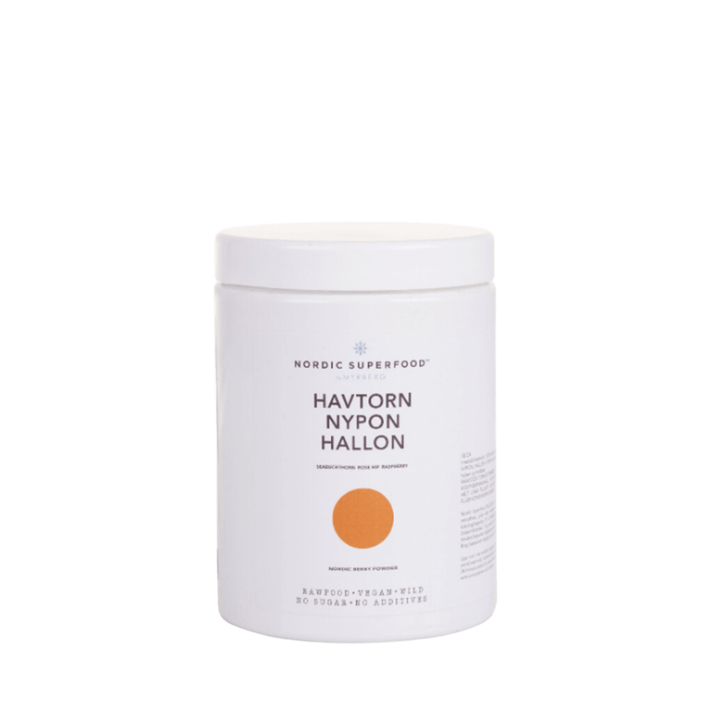 Nordic Superfood - Berry Powder - Yellow - Sea Buckthorn 300 gram