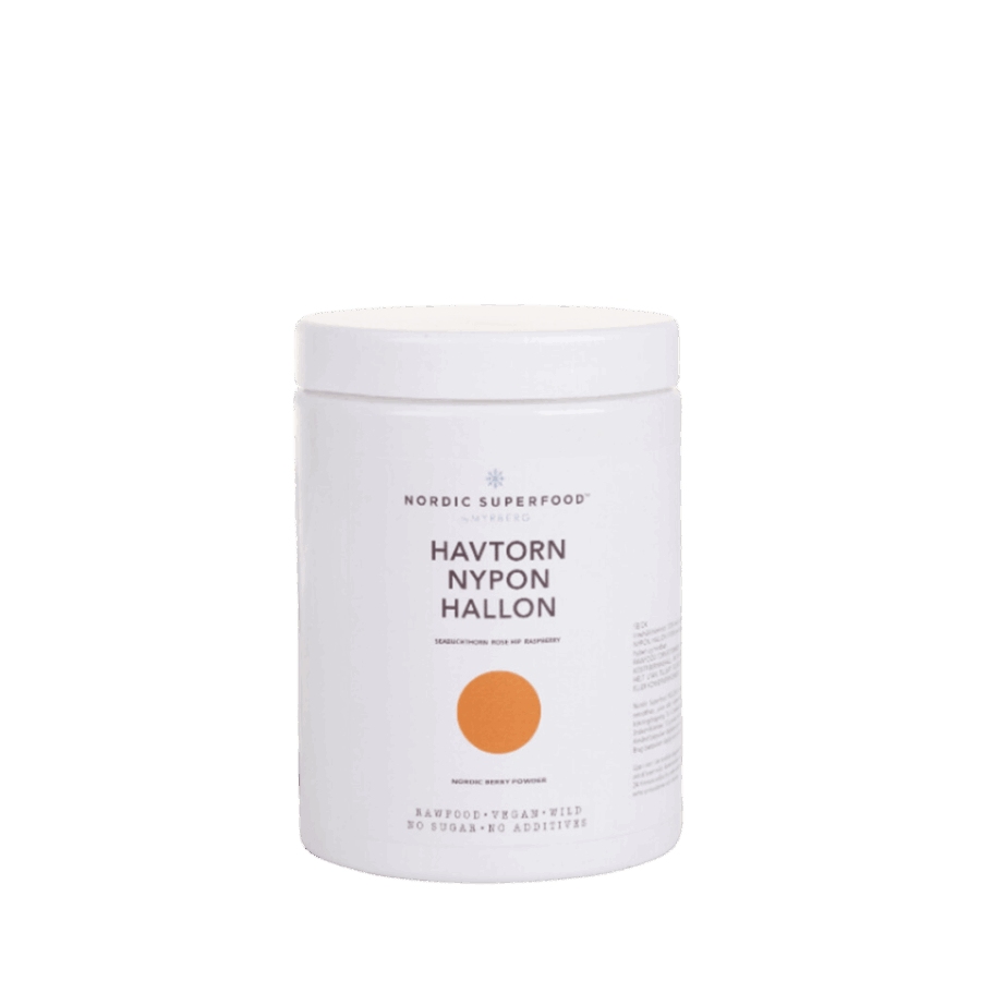 Nordic Superfood - Berry Powder - Yellow - Sea Buckthorn 300 gram
