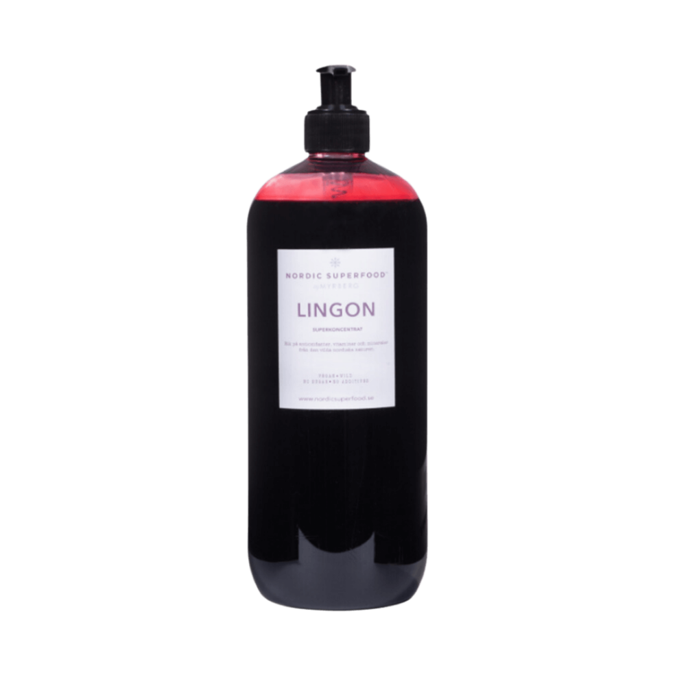 Nordic Superfood - Raw Juice Concentrate - Lingon - 1000ml