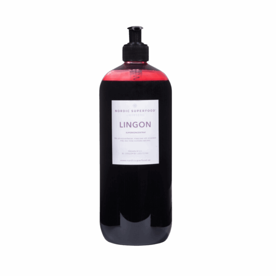 Nordic Superfood - Raw Juice Concentrate - Lingon - 1000ml