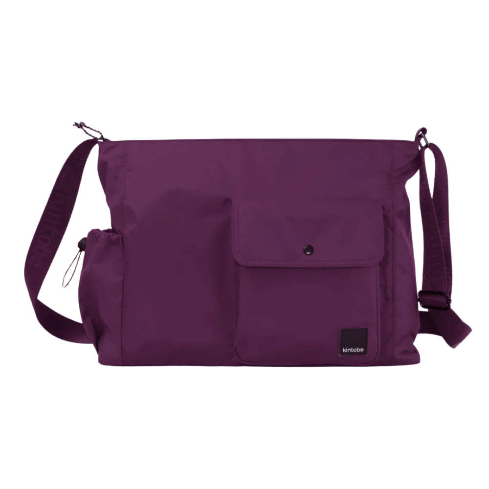 Kintobe Crossbody bag - MIlo, Deep aubergine