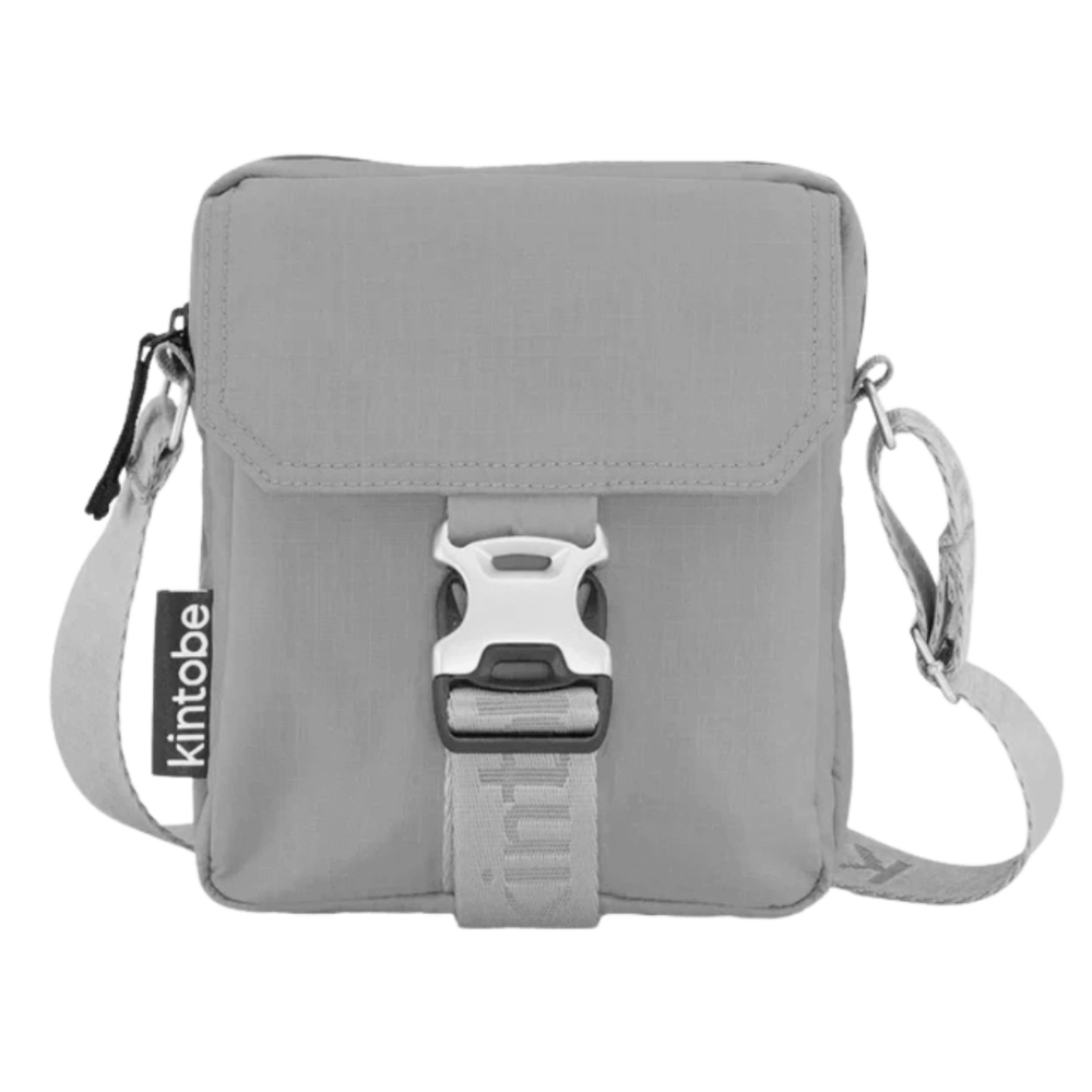 Kintobe taske i Chrome Grey set forfra