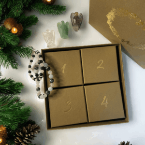 Adventskalender med krystaller fra Njordisk