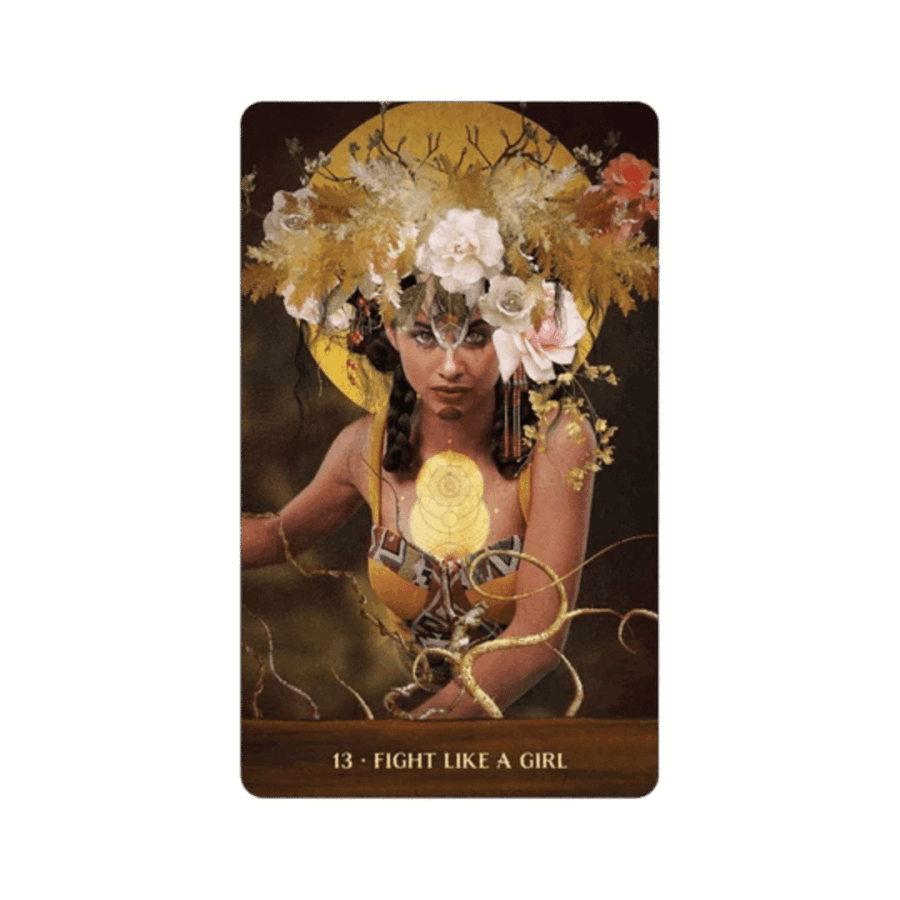 En side i bogen Wild Woman Rising af Angi Sullins