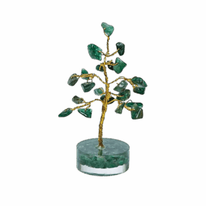 Ædelstenstræ med Grøn Aventurin