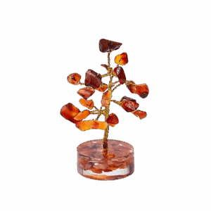 Ædelstenstræ med Karneol