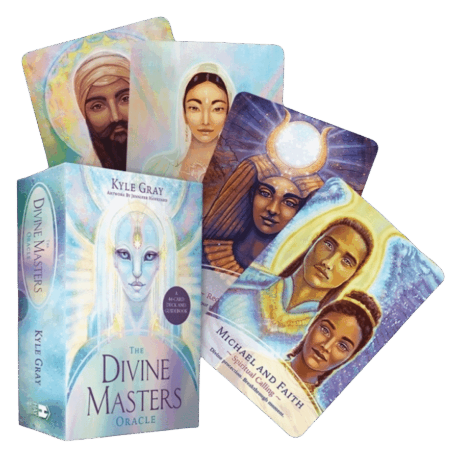 The divine masters orakelkortsæt med Kyle gray