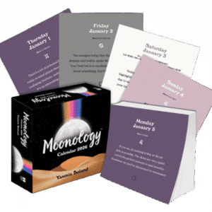 En kalender fra Yasmin Boland Moonology Calender 2026