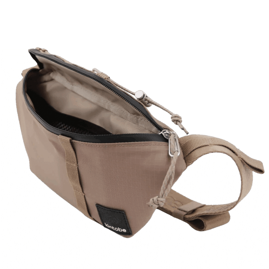 Kintobe - BLAZE Bumbag Bæltetaske i Scandi Taupe