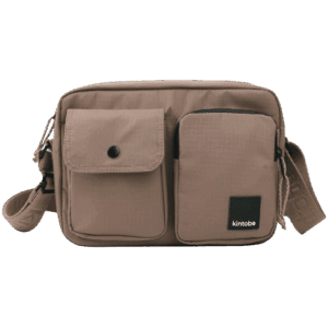 Kintobe Cross-Body Messenger Bag, Miles i Scandi Taupe farven