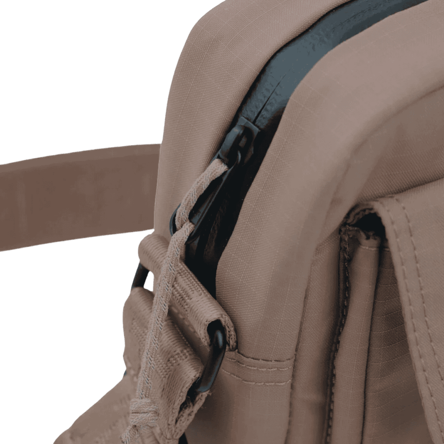 Kintobe Cross-Body Messenger Bag, Miles i Scandi Taupe farven