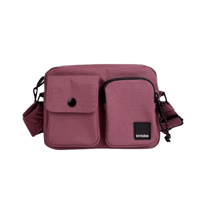 Kintobe Mini Miles Cross-Body bag i Forest Berry