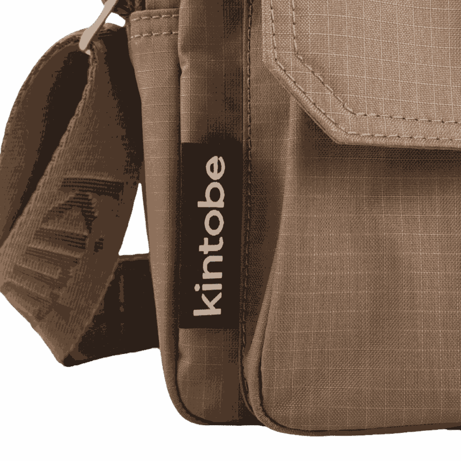 NOAH Cross-Body bag fra Kintobe i Earth Brown