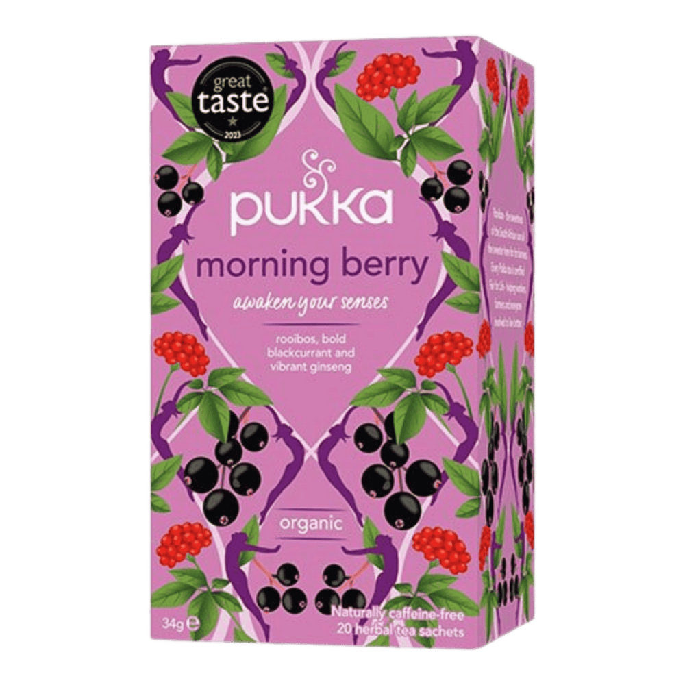 Morning Perry Pukka te i en æske med 20 kopper te