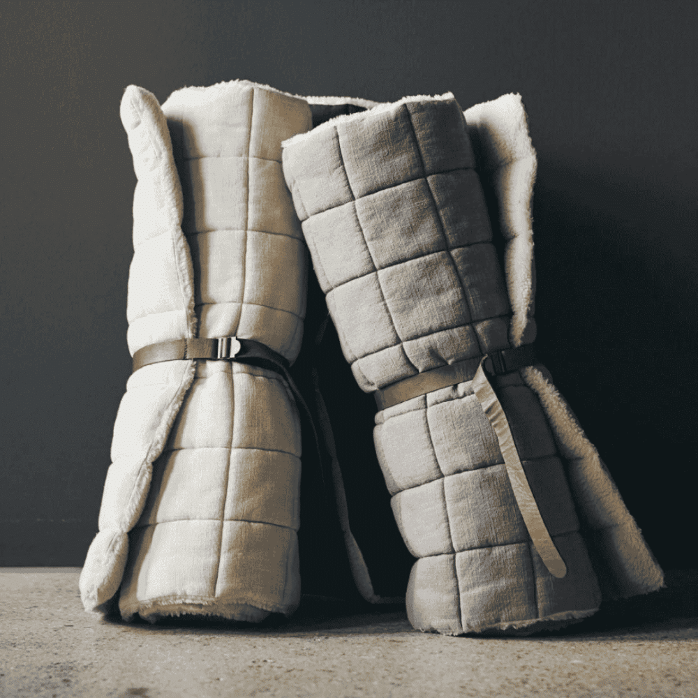 Yin Yoga måtter i grå og beige