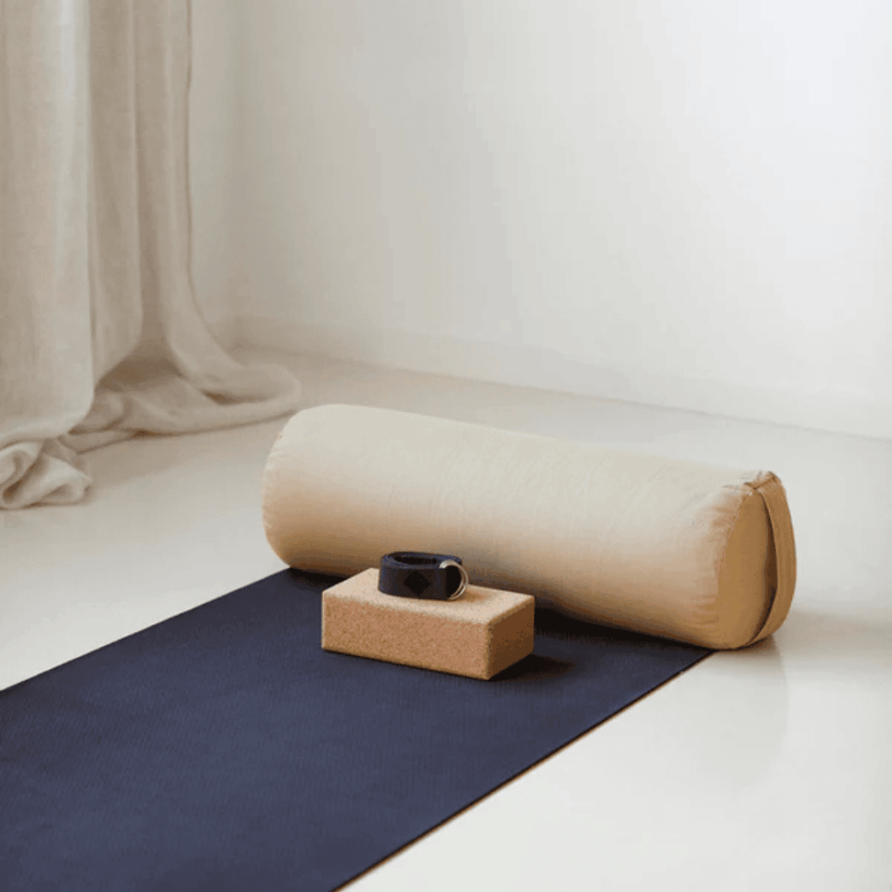 Simply Days Yoga pølle, madras i beige