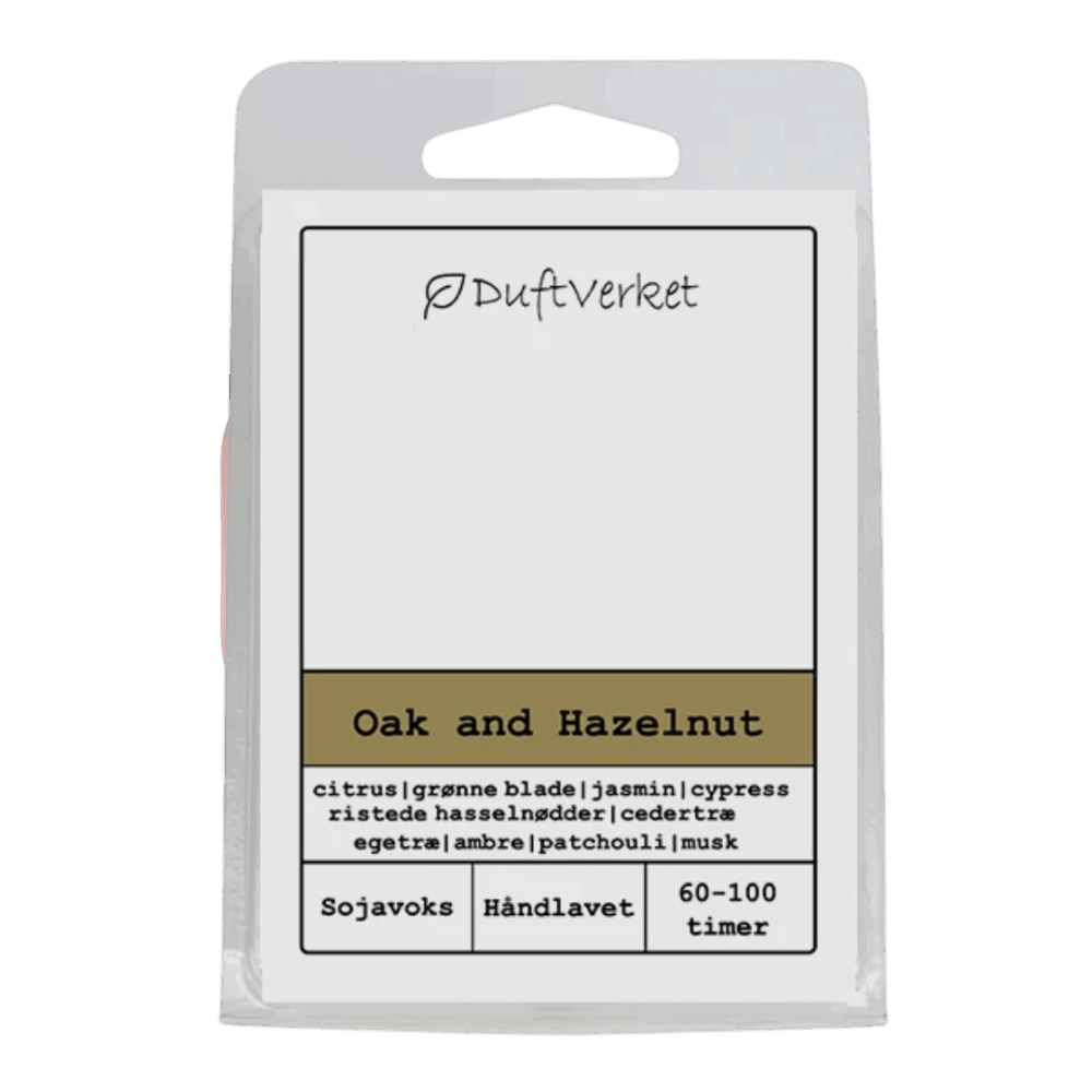 Duftverket, Duftvoks, Oak og hazelnut