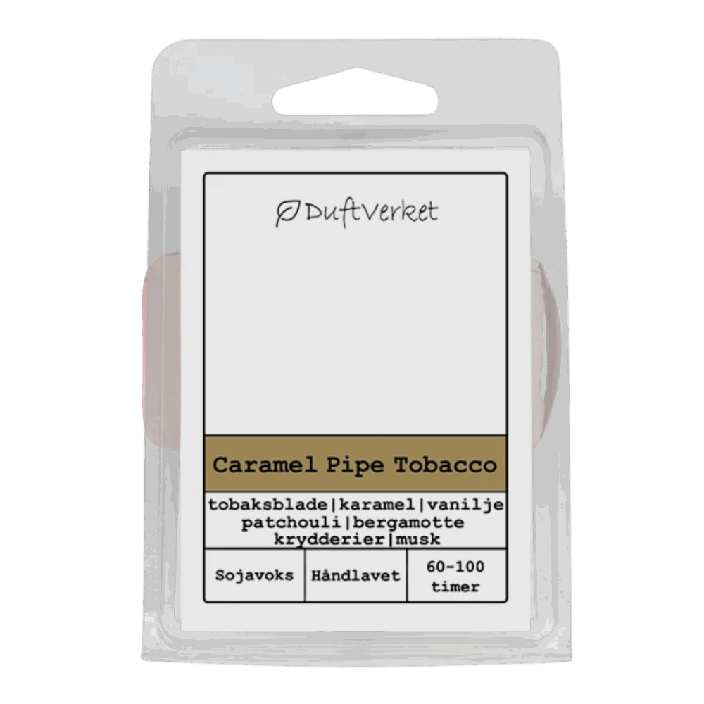 Duftverket Duftvoks - Caramel Pibe Tobacco