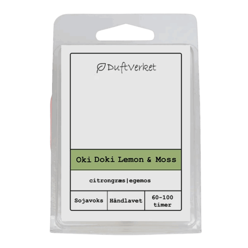Duftverket Duftvoks, Oki Doki Lemon and Moss