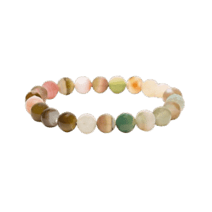 Krystalsten med Mixed Agat