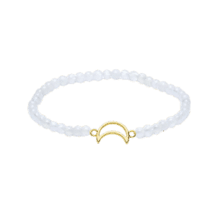 Månestensarmbånd med Månevedhæng