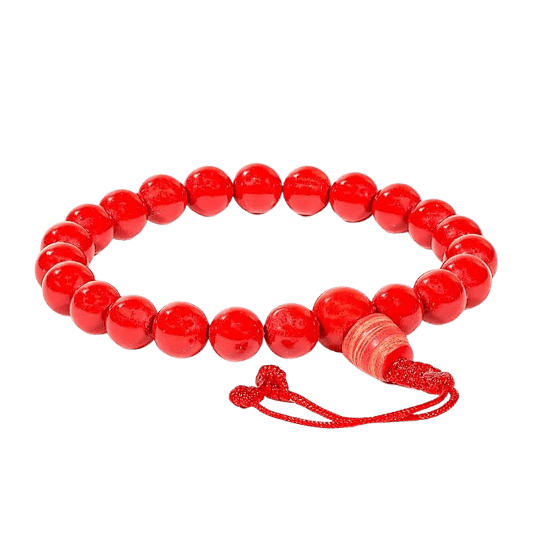 Mala armbånd med rød koral