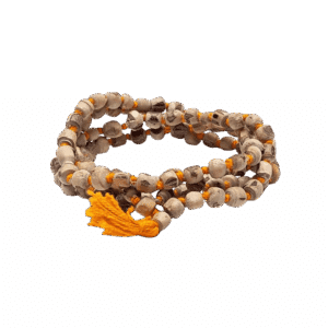 Tulsi Mala - 108 Perler af Guddommeligt Helligt Træ