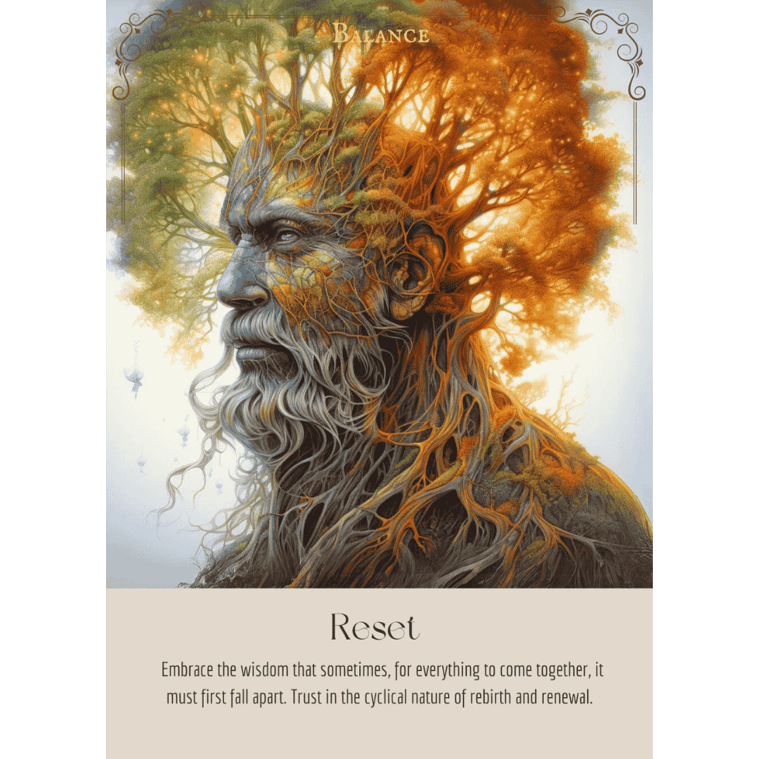 Elemental Magick kort med mat overflade