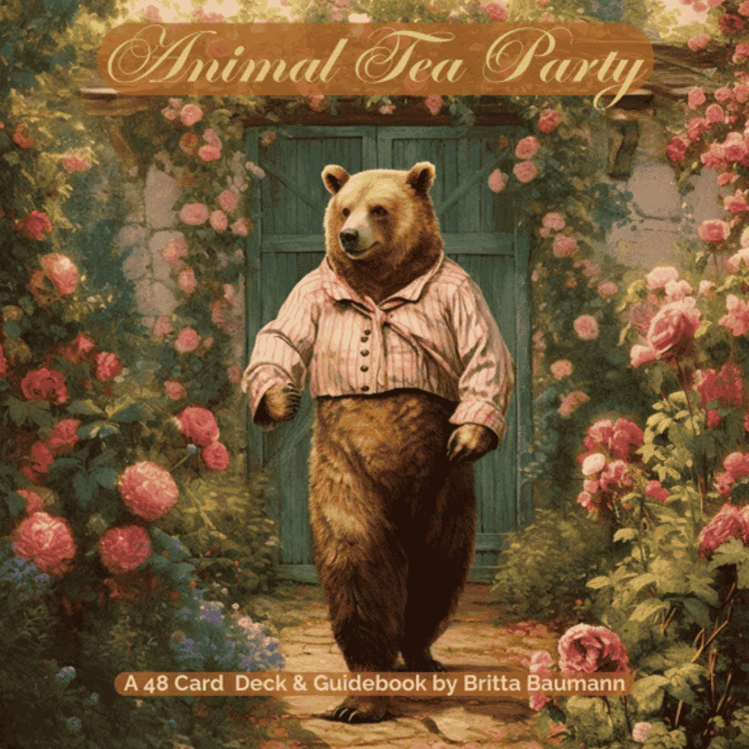 Animal Tea Party Orakelkort af Britta Baumann