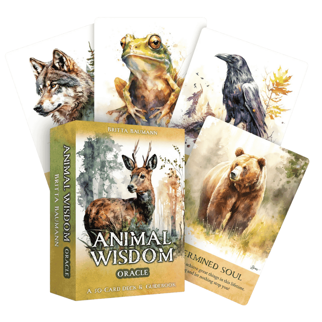 Animal Wisdom Orakelkort af Britta Baumann