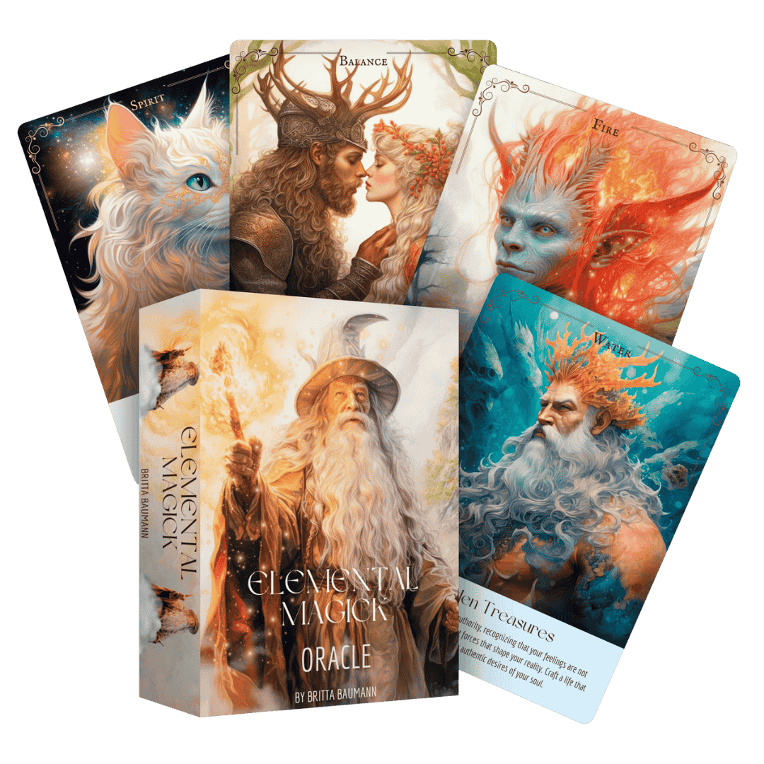 Elemental Magick Oracle af Britta Baumann
