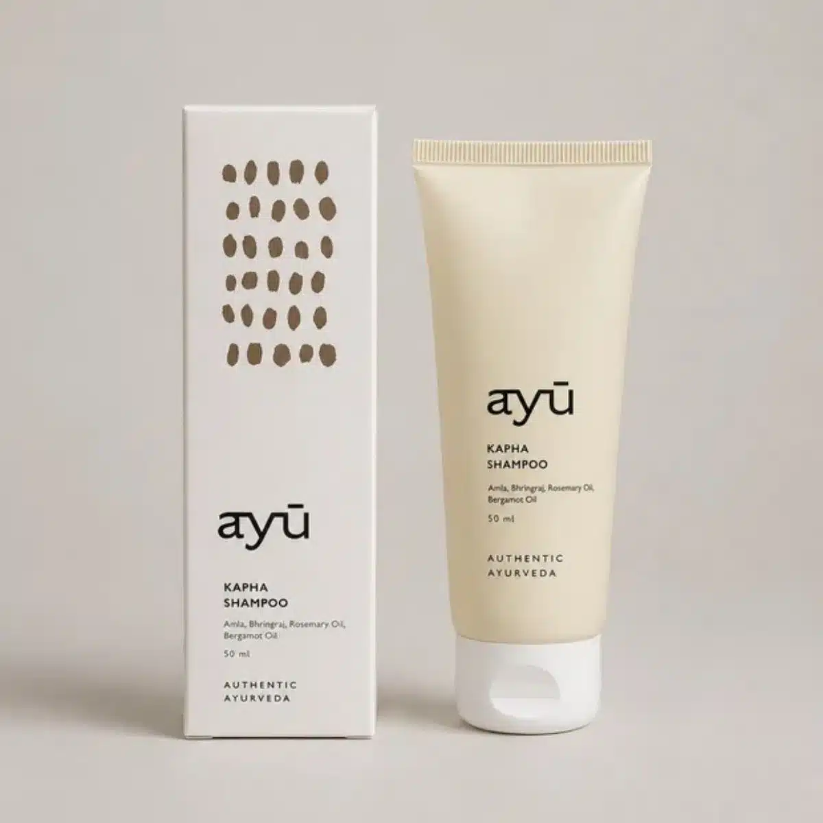 AYU Kapha Shampoo med grøn te i duftblandingen
